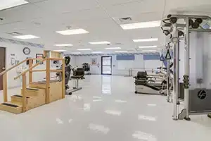 The rehab gym at Riverview